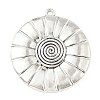 Tibetan Style Alloy Big Pendants TIBEP-F077-01C-1