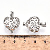 Brass Locket Pendants PALLOY-S094-43P-01-3