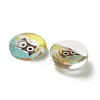 Cartoon Glass Cabochons GLAA-D008-01-4