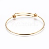 304 Stainless Steel Bangles X-BJEW-F357-01G-3