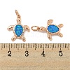 Synthetic Opal Pendants KK-E114-03RG-3