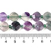 Natural Colorful Fluorite Beads Strands G-G182-A02-01-5