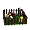 Plastic Mini Horse Stables PW-WG47904-01-3