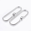 Tarnish Resistant 304 Stainless Steel European Style Chains Bracelet Making X-STAS-E428-10A-P-3