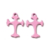 Spray Painted 201 Stainless Steel Charms STAS-G304-26D-1