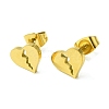 Thanksgiving Day Theme 304 Stainless Steel Stud Earrings EJEW-B041-01G-04-1