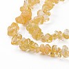 Natural Citrine Beads Strands G-L555-06-2