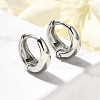 304 Stainless Steel Hoop Earrings for Women EJEW-C096-52P-1