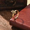 304 Stainless Steel Adjustable Rings for Women LS-RJEW-F169-01G-05-1