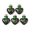 Handmade Lampwork Perfume Bottle Pendants LAMP-H072-02B-1