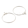 Iron Ring Hoop Earring Pendant IFIN-E025-02P-3