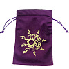 Velvet Tarot Cards Storage Bags ZODI-PW0002-01A-02-1