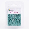 Glass Mosaic Tiles Cabochons GLAA-G072-04N-1