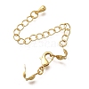 Brass Chain Extender KK-Q043-16G-1