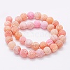 Natural Weathered Agate Beads Strands G-K261-01-10mm-4