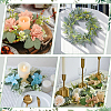 Spun Silk Cloth with PE Plastic Garland for Candle AJEW-WH0314-804A-5