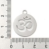 Non-Tarnish 304 Stainless Steel Pendants STAS-B056-26P-08-3