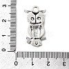Tibetan Style Alloy Pendant Rhinestone Settings X-TIBE-Q050-46AS-LF-3