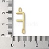 Rack Plating Brass Connector Charms KK-P245-07G-F-3