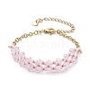 Handmade Glass Seed Beaded Bracelets for Women BJEW-MZ00132-04-2