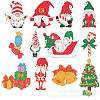 Christmas Theme DIY PVC Diamond Painting Sticker Kit PW-WG29650-02-1