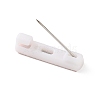 Plastic Adhesive Back Bar Pins with Platinum Iron Pins LS-KY-D025-01A-01-2