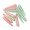 Transparent Resin Spike Pendants RESI-D050-08-1