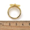 Brass Cuff Rings for Women RJEW-U041-20G-5