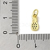 Brass Micro Pave Colorful Cubic Zirconia Charms KK-M283-17A-02-3