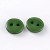 2-Hole Flat Round Resin Sewing Buttons for Costume Design LS-BUTT-E119-20L-14-2