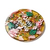 Transparent Christmas Themed Cellulose Acetate(Resin) Pendants OACR-L018-03B-2