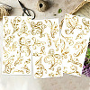3 Sheets 3 Styles PVC Waterproof Decorative Stickers DIY-WH0404-357-4