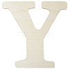 Letter Unfinished MDF Sheets WOOD-WH20012-008Y-1