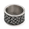 304 Stainless Steel Ring RJEW-B055-03AS-03-3