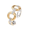 304 Stainless Steel Cuff Open Rings RJEW-P181-02C-A-4
