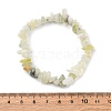 Unisex Chip Natural New Jade Beaded Stretch Bracelets BJEW-S143-50-5