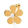 304 Stainless Steel Enamel Cuff Earrings for Women EJEW-Z053-03G-02-1