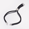 Nylon Twisted Cord Bracelet Making MAK-F019-P-2