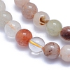 Natural Rutilated Quartz Beads Strands G-L552H-05A-2