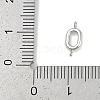 304 Stainless Steel Letter Connector Charms STAS-M108-01P-15-3