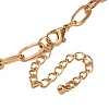 Alloy Cable Chains Necklaces for Women NJEW-U013-08G-4