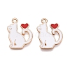 Alloy Enamel Pendants ENAM-T020-59B-1