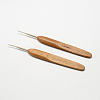 Bamboo Handle Iron Crochet Hook Needles TOOL-R034-1.25mm-1