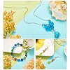 Handmade Lampwork Beads Strands LAMP-SZ0001-74C-6