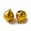 Brass Bell Pendants KK-WH0058-20G-2