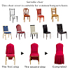 Spandex Stretchy Dinning Chair Cover AJEW-WH20018-319A-5