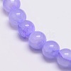 Dyed Natural Green Jade Beads Strands JBS053-8MM-29-1