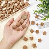 CHGCRAFT 120Pcs 10 Style Wood Cork Stopper AJEW-CA0002-86-3