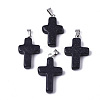 Synthetic Blue Goldstone Pendants G-J354-03A-1