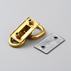 Alloy Double D-ring Suspension Clasps for Bag Strap FIND-WH0111-347-2